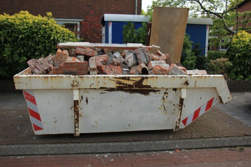 Muck away service truck in Elephant and Castle