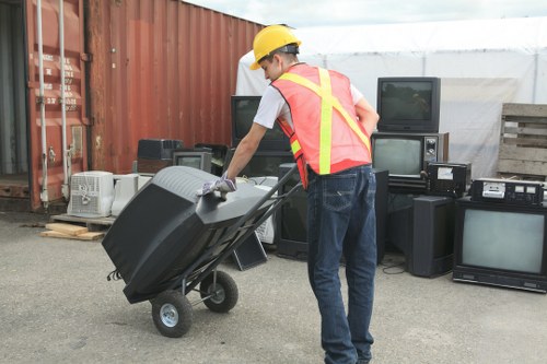 Diverse grab hire machinery for various projects